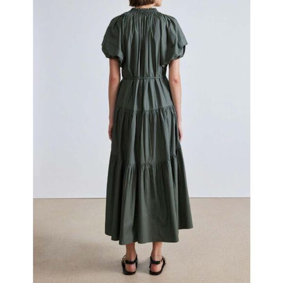 Apiece Apart Women's Thyme Uva Romantic Maxi Dress Size M - Picture 2 of 10